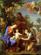 Chiari, Giuseppe The Rest on the Flight into Egypt painting